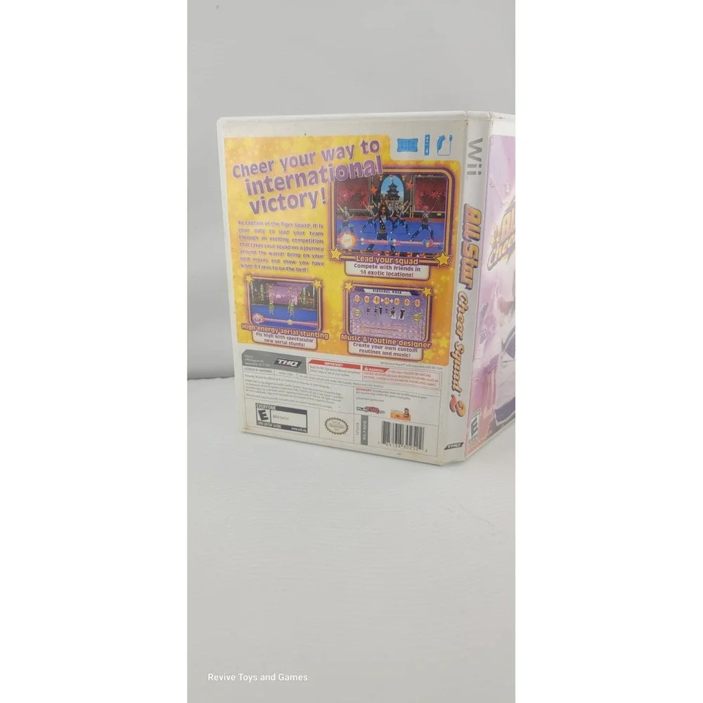 All Star Cheer Squad 2 (Nintendo Wii 2009) CIB Complete Tested and Working Great